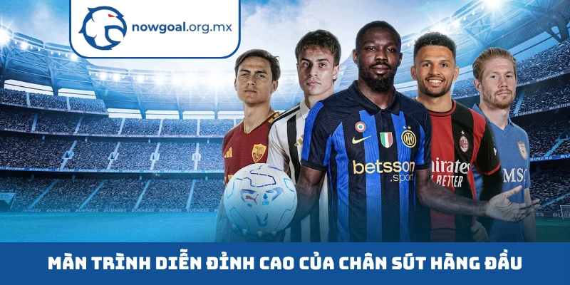 Serie A - Cuộc Tranh Tài Thuật Đỉnh Cao Của Bóng Đá Ý Màn trình diễn đỉnh cao của chân sút hàng đầu