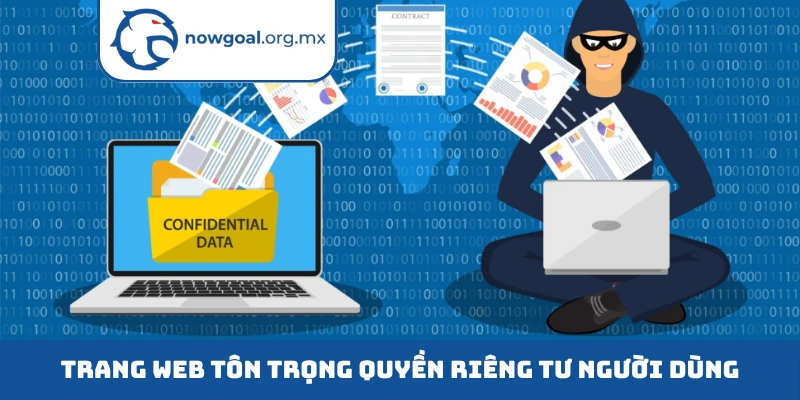 Trang web tôn trọng quyền riêng tư người dùng
